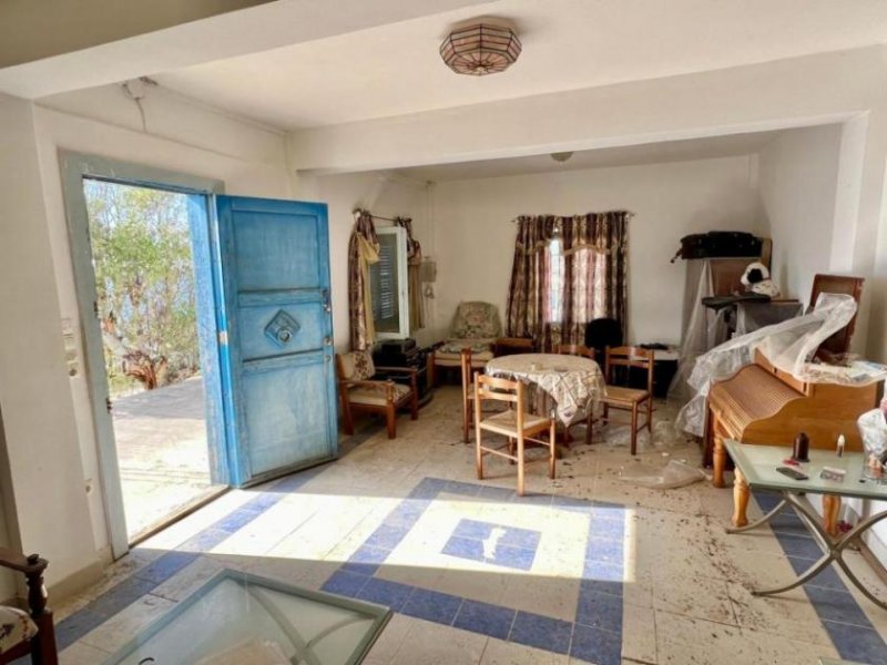 Makry Gialos Kreta, Makry Gialos: Haus mit einem Schlafzimmer auf einem großen Baugrundstück, nur 2 Schritte vom Strand entfernt Haus